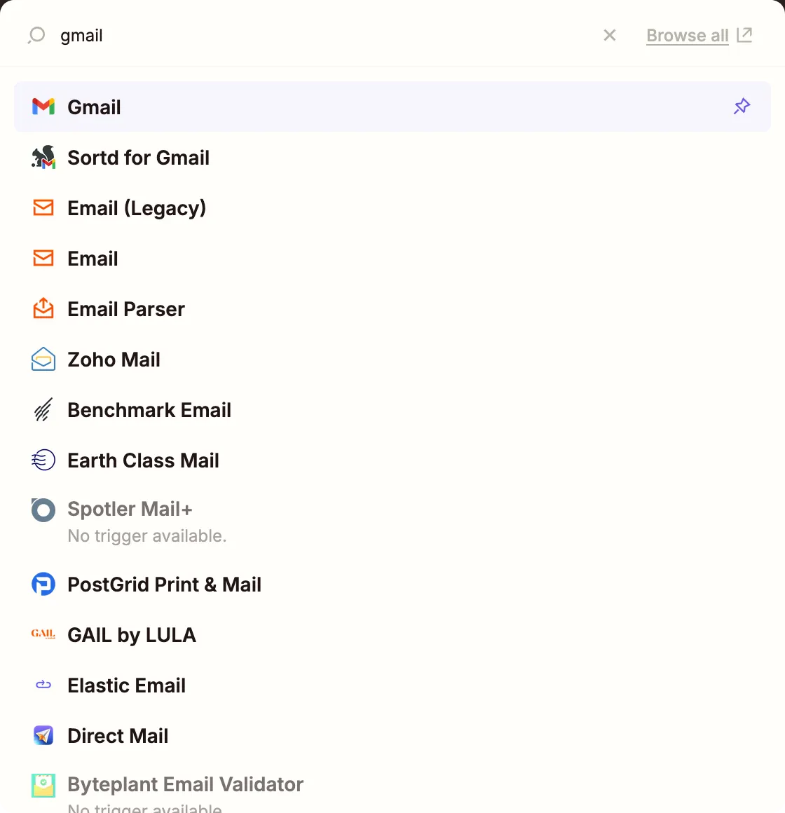 GMail Search